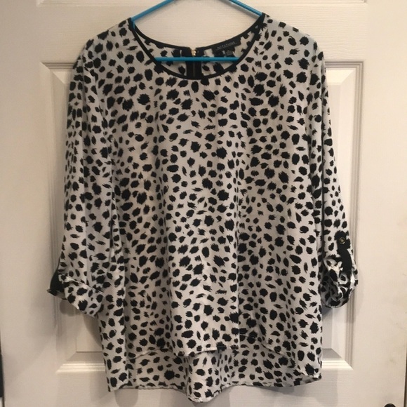 Notations size M pullover top W/ zipper in back - Picture 1 of 5